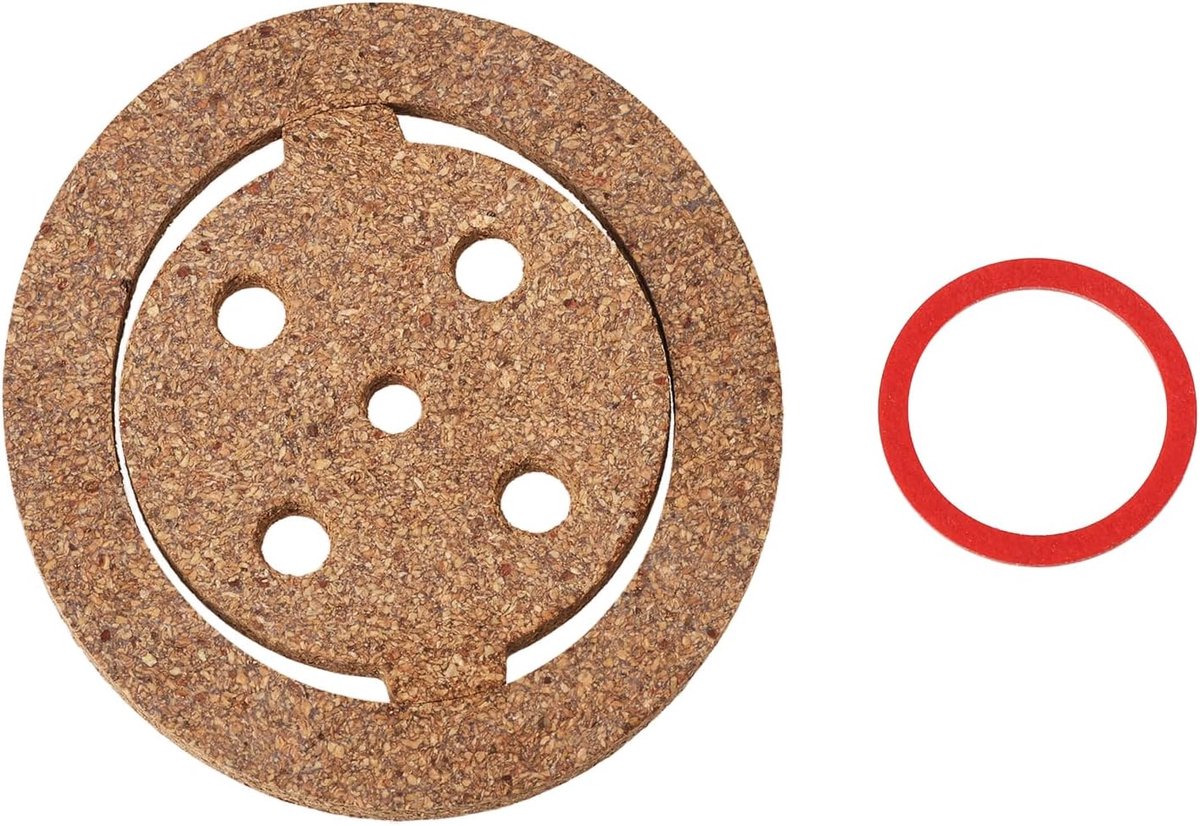 SnelShoppen - Brandstofkom Wasmachine Reparatieset voor Massey Ferguson TED20 TE20 TEF Tractor - Messing Brandstof Tap Seal - Kurk Afdichting 36 mm