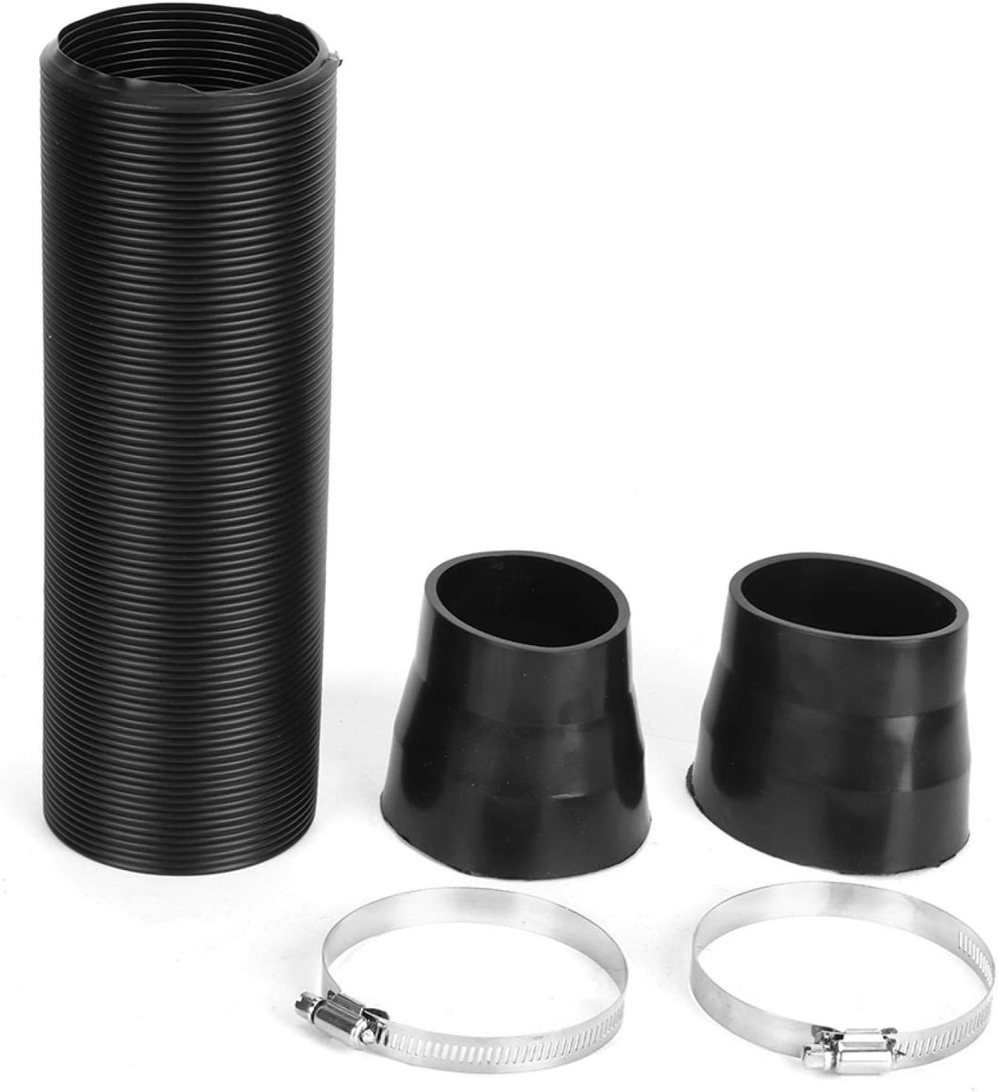 SnelShoppen - Cold Air Intake Pipe 76mm/3in Flexibele Luchtinlaatbuis Universele Auto Accessoires Hoogwaardige Duct Tube Slang