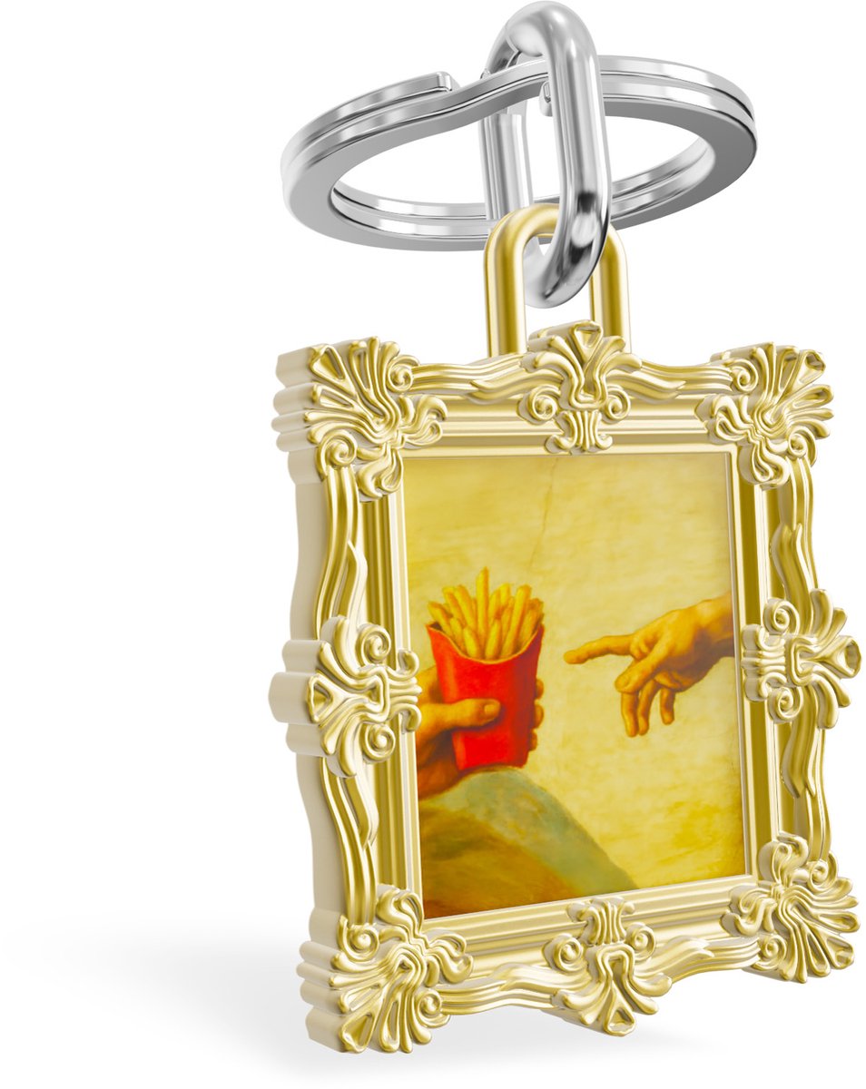 Metalmorphose® Sleutelhanger Classic Photo Frame – Fotolijst Sleutelhanger – Persoonlijk Cadeau