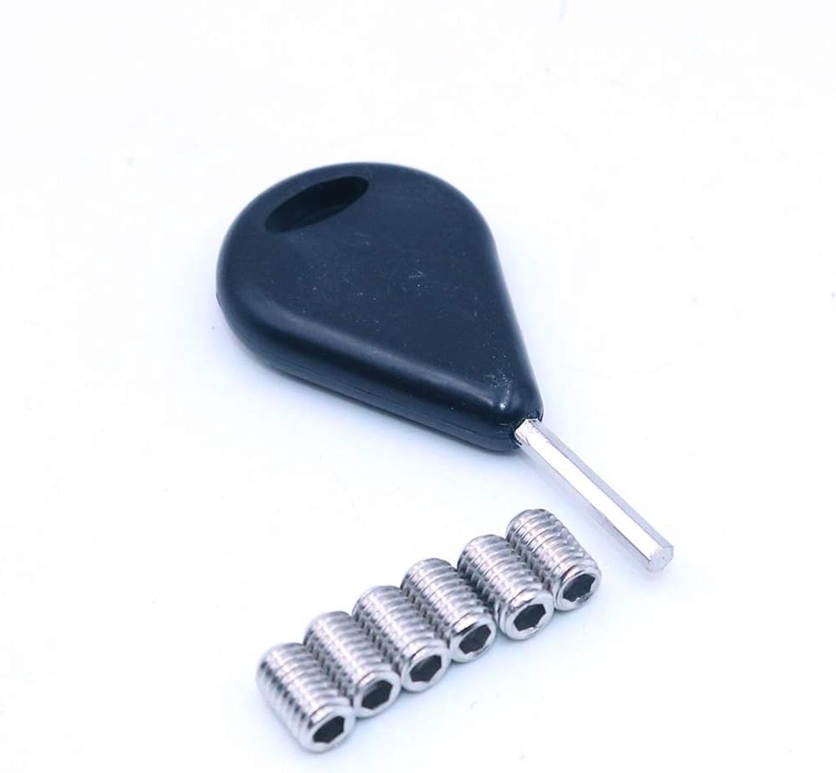 SnelShoppen - Surfboard Fin Key Set 2Pcs + 12Pcs Surfboard Grub Screws Vervangende Allen Sleutel - Surfplank Accessoire voor Watersport