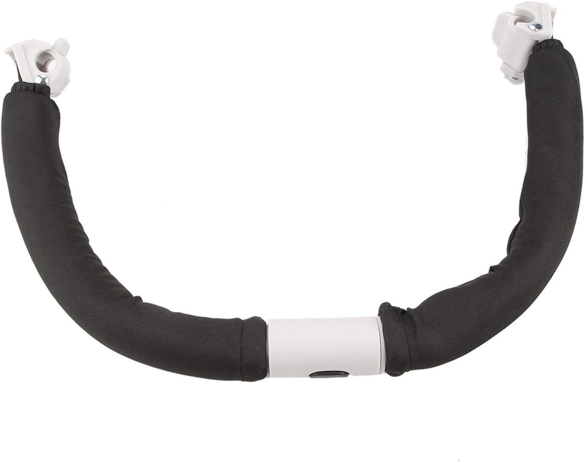 SnelShoppen - Verstelbare Algemene Kinderwagen Handgreep, Stuurarmsteun Bumper Bar, Veilig Armsteun Bumper Bar, Zwart, Groen, Voor Kinderwagen