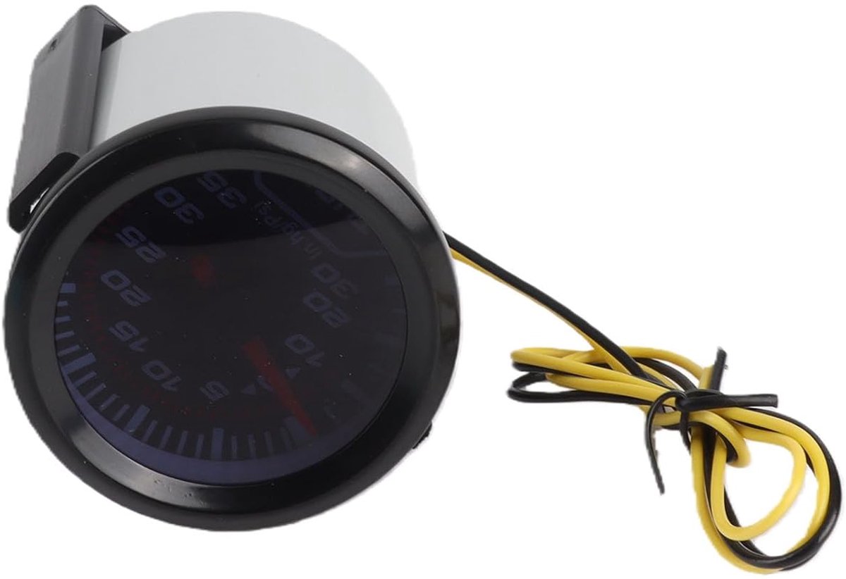 SnelShoppen - Turbo Boost Gauge - Universele 2" Digitale Turbo Boost Meter - LED Drukmeter 12V - Auto Boost Meter - Heldere Display - Auto Accessoire