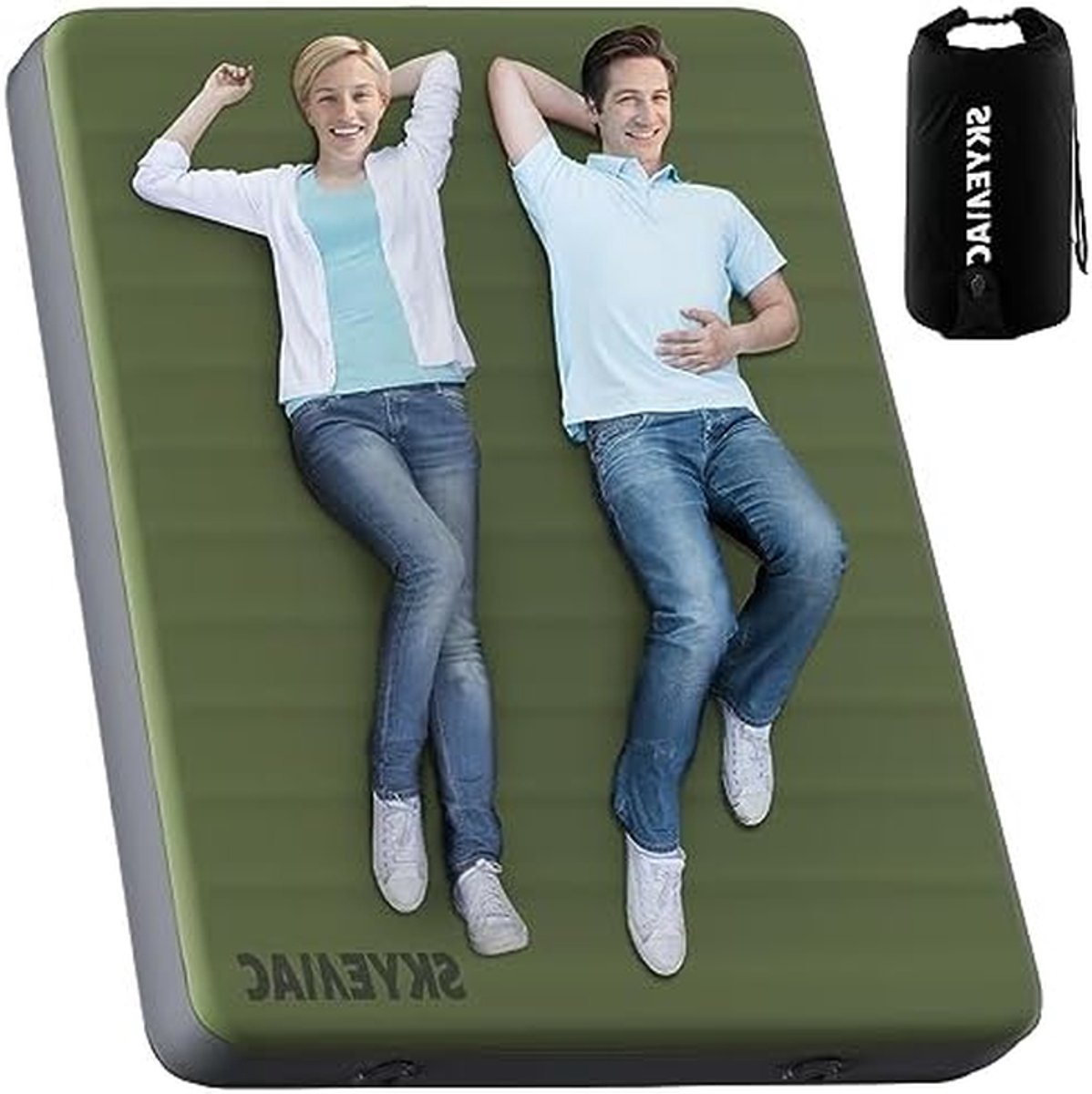 Zelfopblazende Slaapmat - Kampeer Matras - Kamperen en Reizen - 4 Inch Dik Schuim