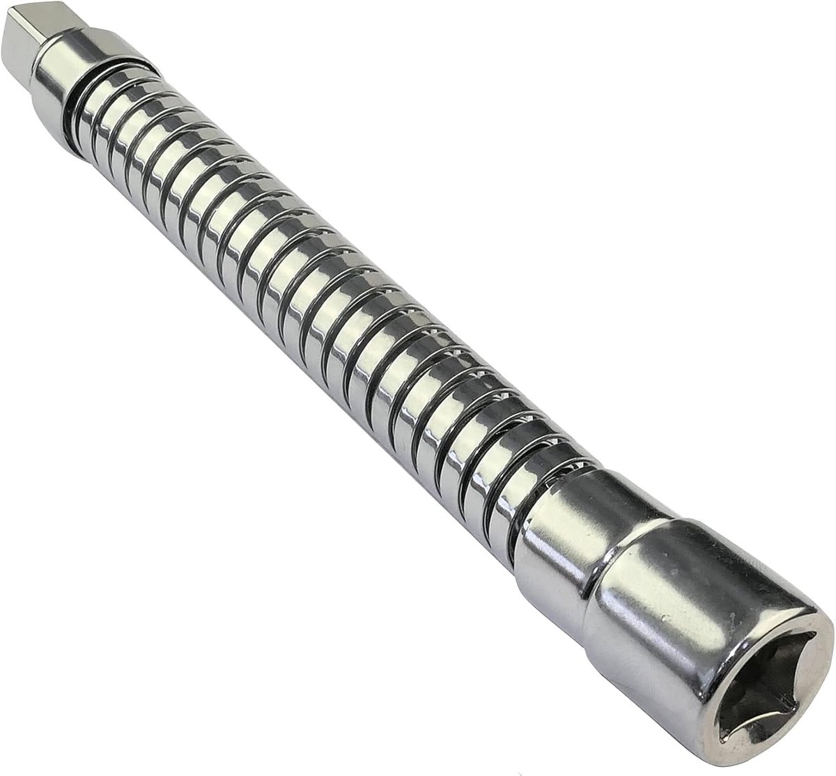 SnelShoppen - Flexibele Verlenging voor Handratel 1/2 x 195 mm - 4-zijdige Aansluiting - Cr-V Staal - Perfect voor Sleutelen en Onderhouden