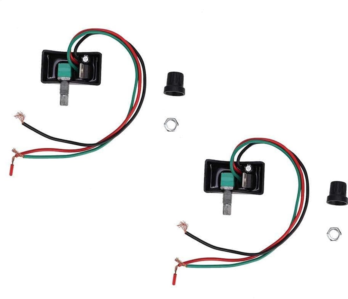 Elektrische Spray Regulator - Snelheidschakelaar voor Landbouwtoepassingen - 12V - 2 Stuks - Efficiënt en Betrouwbaar - Voor Gebruik in T...
