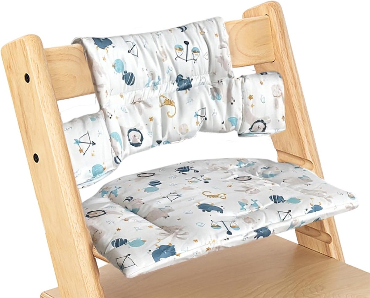 SnelShoppen - Zitkussen voor Tripp Trapp Stoel - Zacht, Comfortabel en Makkelijk Bevestigen, Accessoire voor Tripp Trapp, Verkrijgbaar in Diverse Kleu