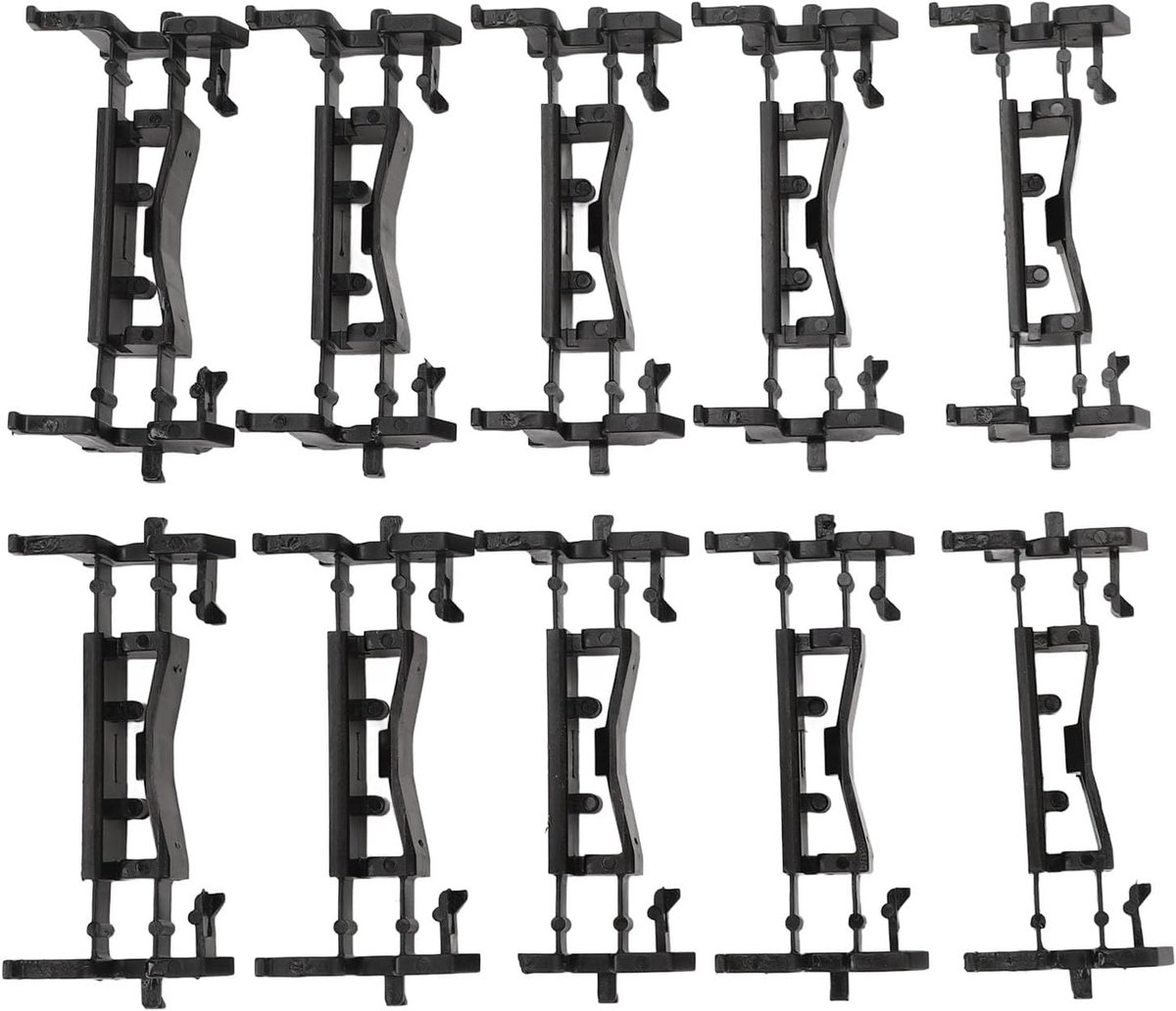 SnelShoppen - 10 Stuks Dakstrip Druprail Klem, MN142343 Vervangingsclip voor Mitsubishi Lancer EVO 2002-2016 en Outlander Sport 2011-2016, Premium Kwa