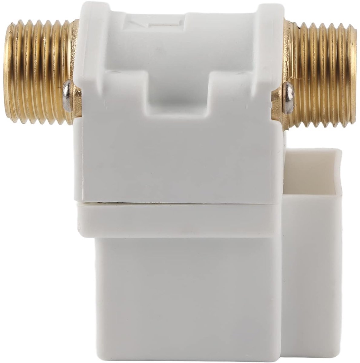 SnelShoppen - Elektrische Solenoïde Ventiel DC 12V G1/2 Draad, Zonne-energie Solenoïde Ventiel voor Water N/C Normaal Gesloten, Duurzaam en Onderhouds