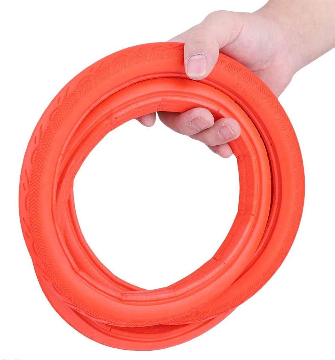 SnelShoppen - Fietsband 700×23c Vast Tubeless Explosieveilige Band Vervangingsbanden Wegfiets Vast Gear 24×1 3/8 Rood Zwart Blauw