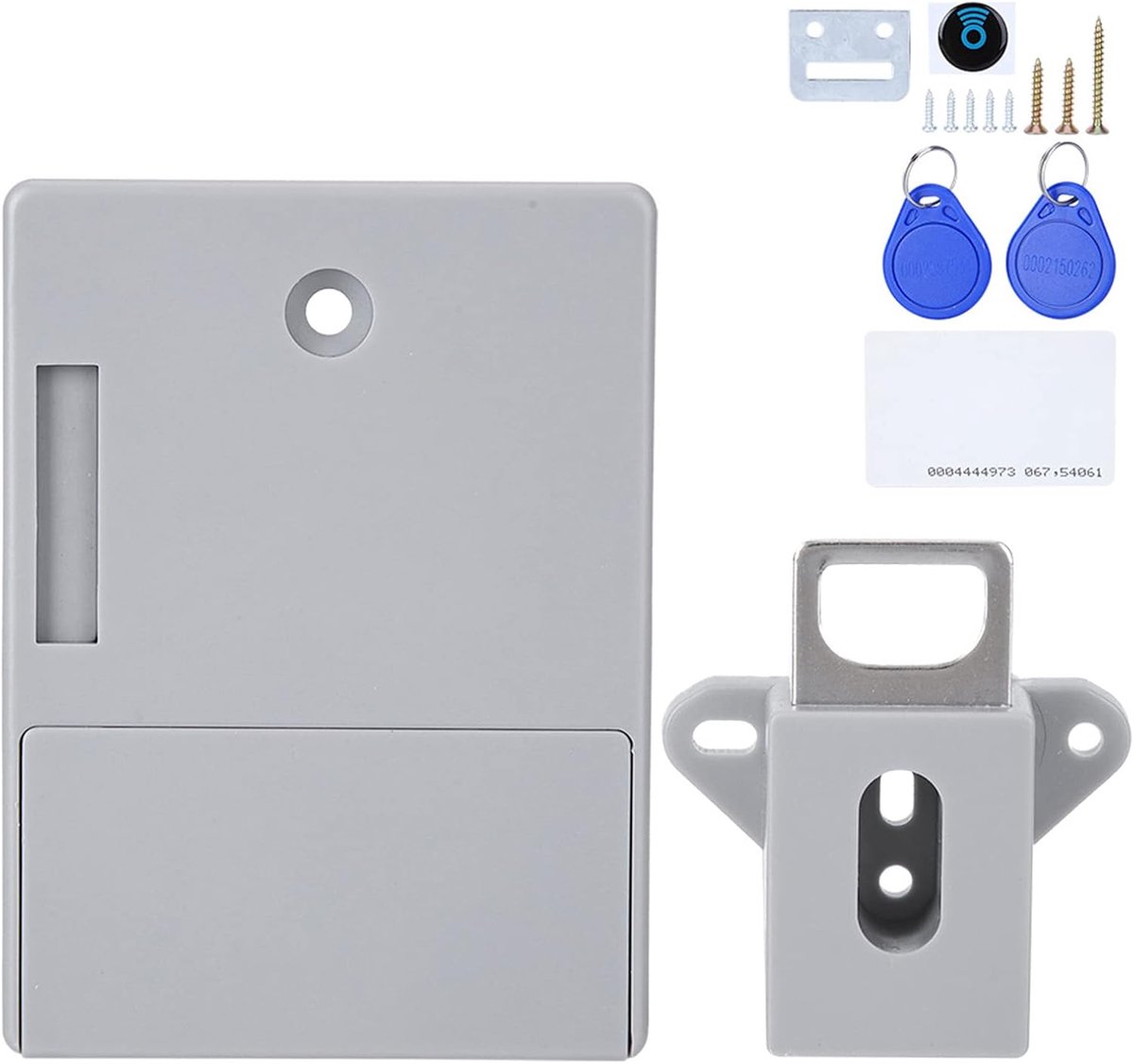 SnelShoppen - 125KHz Slimme Kastenlock, Elektronische RFID Kaartvergrendeling voor Kasten, Sauna, Bibliotheken, Fabrieken en Kantoorlockers - Geen Bor