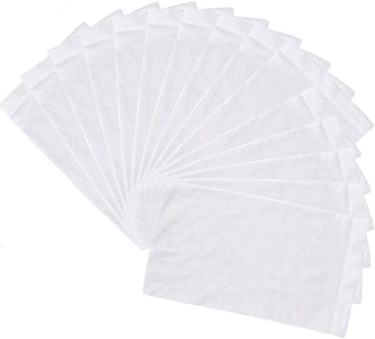 SnelShoppen - 15-pack zwembad filter sokken, ideale netten voor zwembadmanden, filters en skimmers, bescherm uw in- of bovengrondse zwembad, wit, 13x2