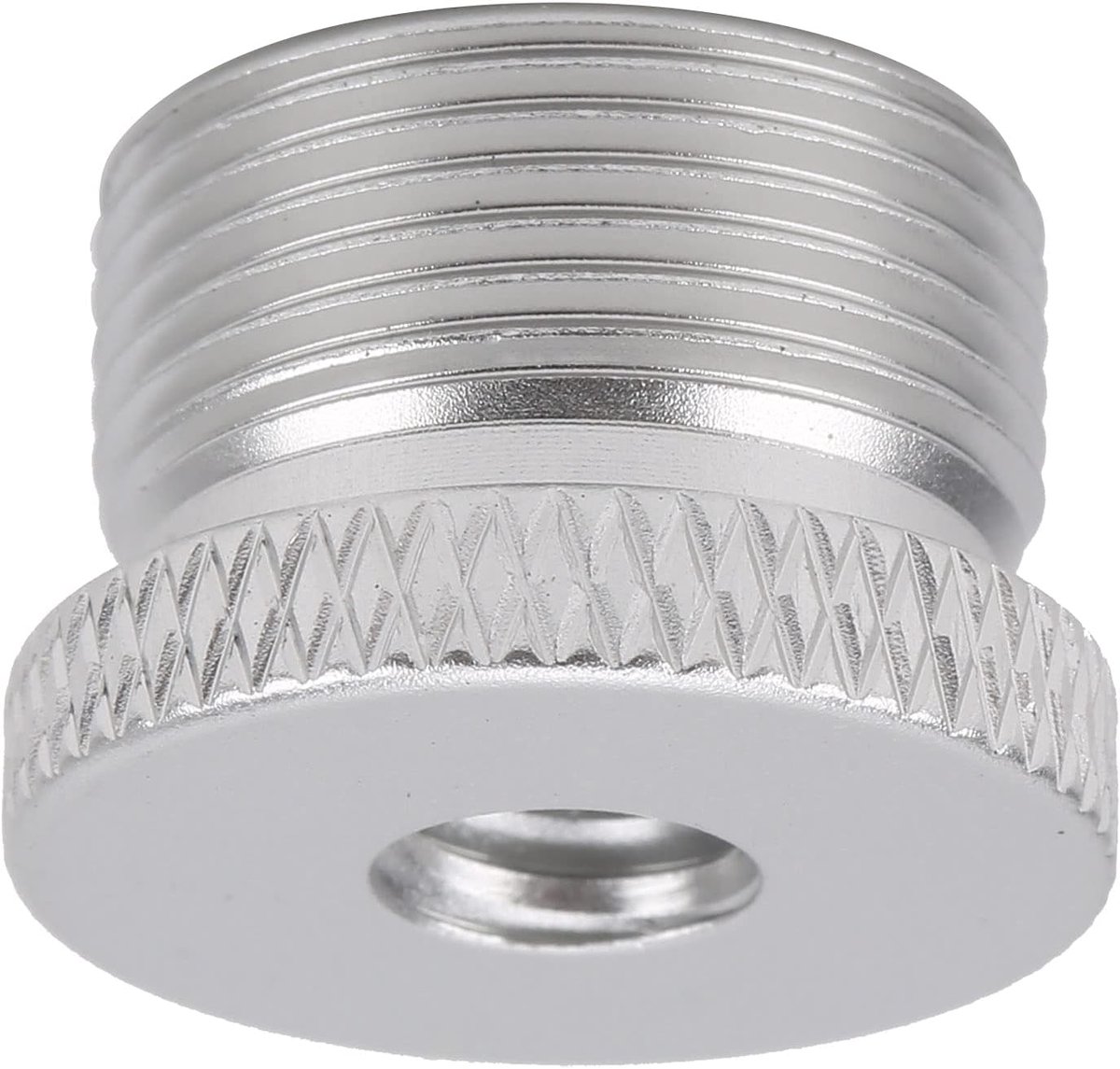 Dailygoods - Schroefadapter - Microfoonstandaard - Aluminium - 1/4 Inch Vrouwelijk Naar 5/8 Inch Mannelijk - Universeel - Voor Statieven en Cameramoni...