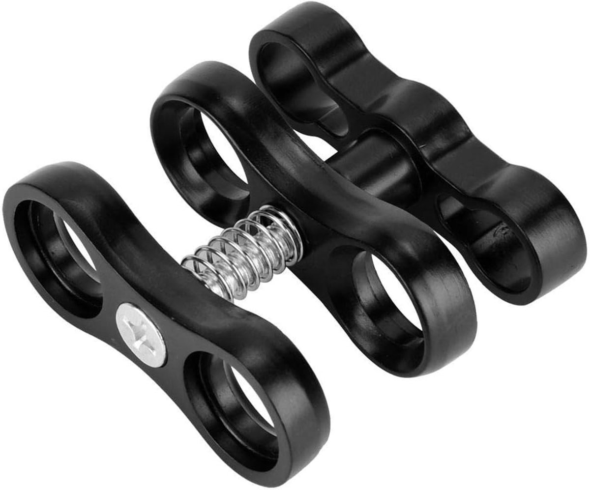SnelShoppen - Vikye Ball Duiklamp Clip, Aluminium Adapter Bevestiging, 360 Graden Rotatie, Voor Diverse Camera's, Lichtgewicht en Duurzaam