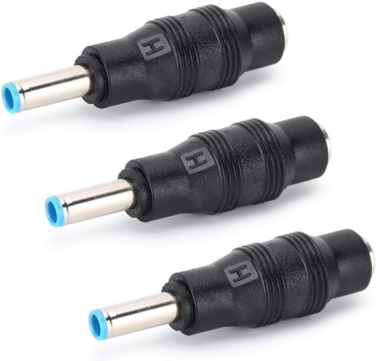 Laptop Oplaadconverter 5.5x2.1mm naar 4.5x3.0mm - PVC Plastic - Hoogtemperatuurbestendig - Eenvoudig in gebruik - ShopVlot