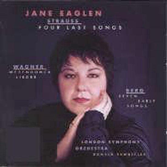 Jane Eaglen zingt de Vier laatste liederen van Strauss. Zwart-wit portret van de sopraan.