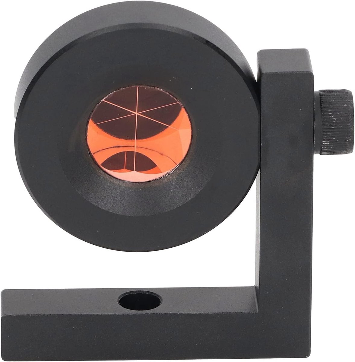 SnelShoppen - Mini Prismasysteem 90 Graden Prism Rectangular Prism - Total Station Prism voor Nauwkeurige Metingen - 25.4mm Prismaglas - 0/-30mm Offse