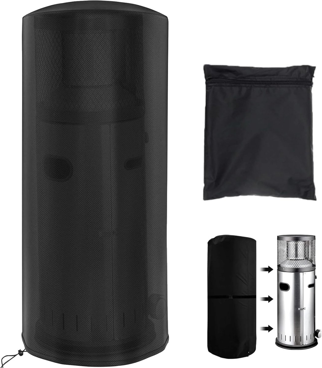 Terrasverwarmer Beschermhoes voor Buiten - Weerbestendig, Waterdicht en UV-Bestendig - 50 x 50 x 120 cm