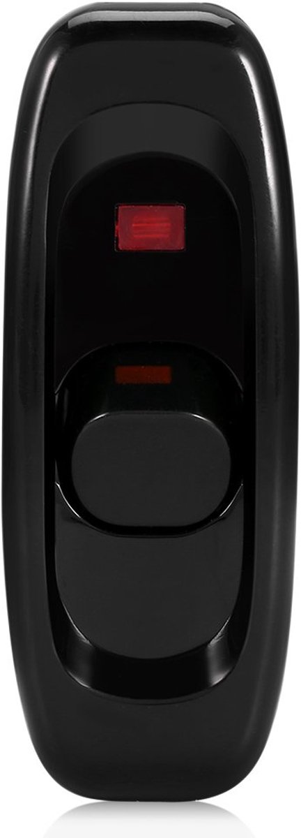 Lamp Switch Through Switch Rocker AC 250V 10A, Inline ON/OFF for Table Desk Lamp, Cable Cable Switch with LED - ShopVlot