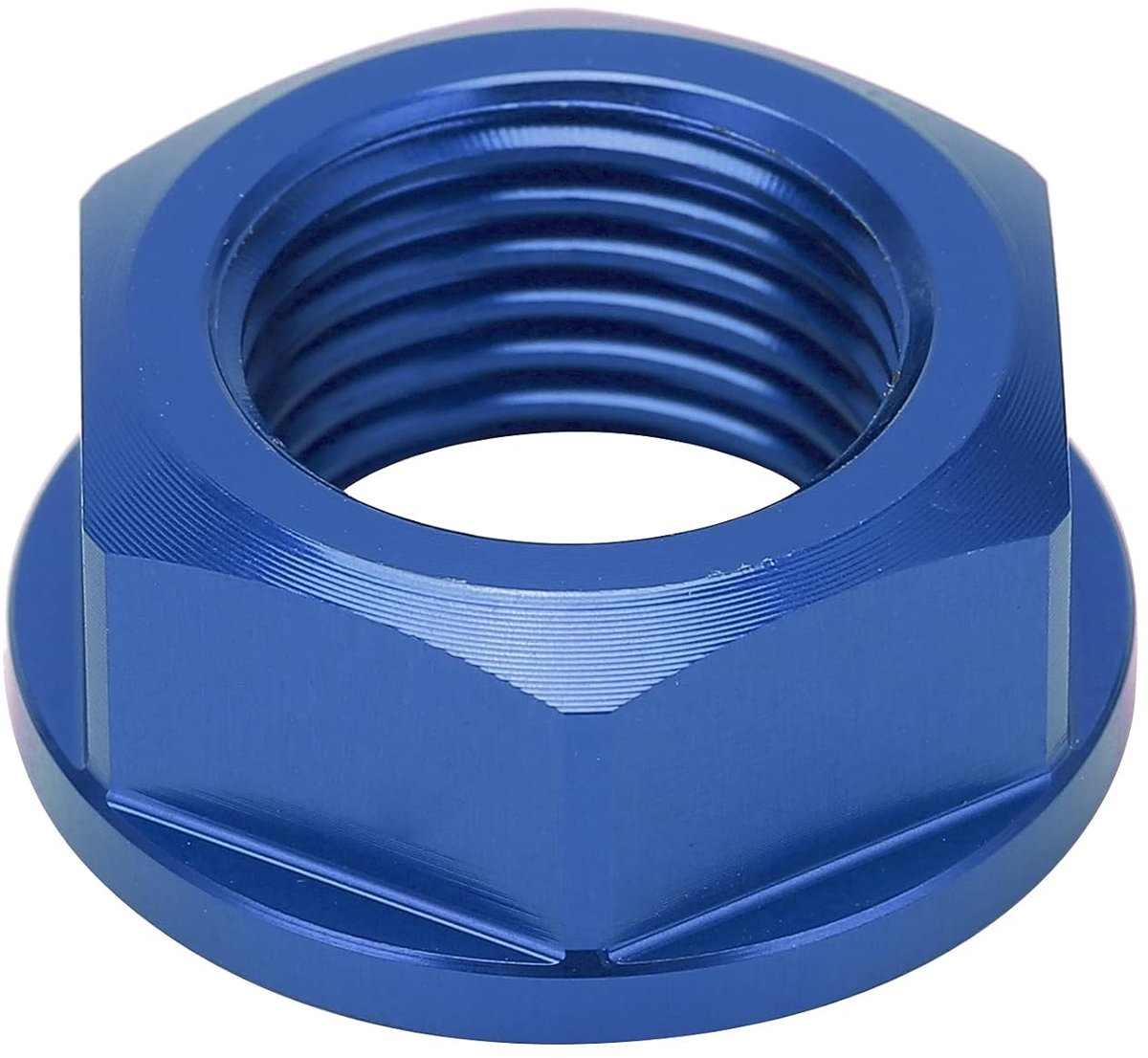 SnelShoppen - Akozon Voorwiel As Moer M16x1.5 Motorfiets CNC Aluminium Vervanging CRF250R/CRF450R/CRF250RX Blauw