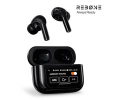 REBØNE Sport Pro Earbuds - Draadloze Oortjes - Oordopjes met Oplaadcase - Wireless Earphones - In Ear Sport - Noise Cancelling - Draadloos - Bluetooth - Geschikt Voor o.a. IPhone en Samsung – Voor Smartphone en Laptop