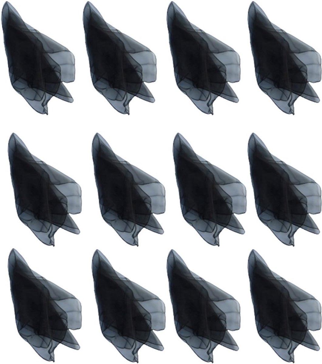 SnelShoppen - 12 Stuks Juggling (Dans) Sjaals 40cm x 40cm - Kleurige Vliegende Sjaals voor Kinderen - Ideaal voor Thuis en School - Beweeg Props voor