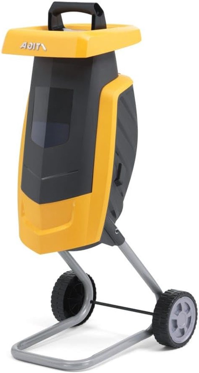 Elektrische Hakselaar - Tuingereedschap Mulcher - Tuinafval Verwerken - 2 Omkeerbare Messen - 40 mm Takken - Meerkleurig