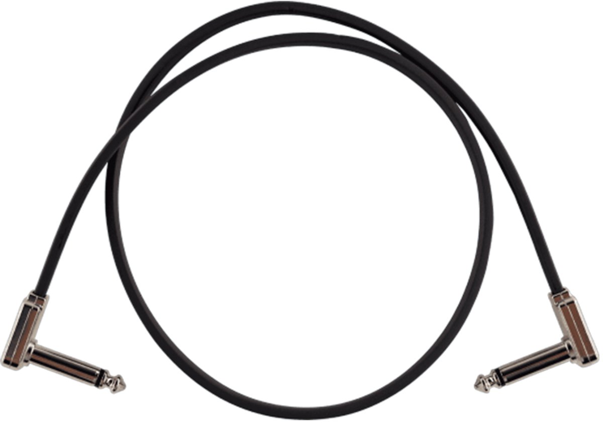 Ernie Ball 6228 Flat Ribbon Patchkabel Zwart 60cm - Per Stuk