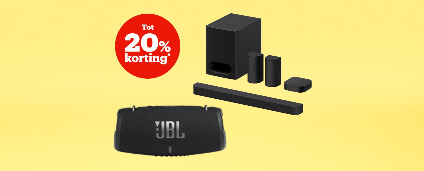 Tot 20% korting*