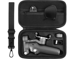 Gimbal Stabilizer Reiskoffer voor DJI Osmo Mobile 7/7P - Harde Beschermcase met Schouderband en Toebehoren, Zwart