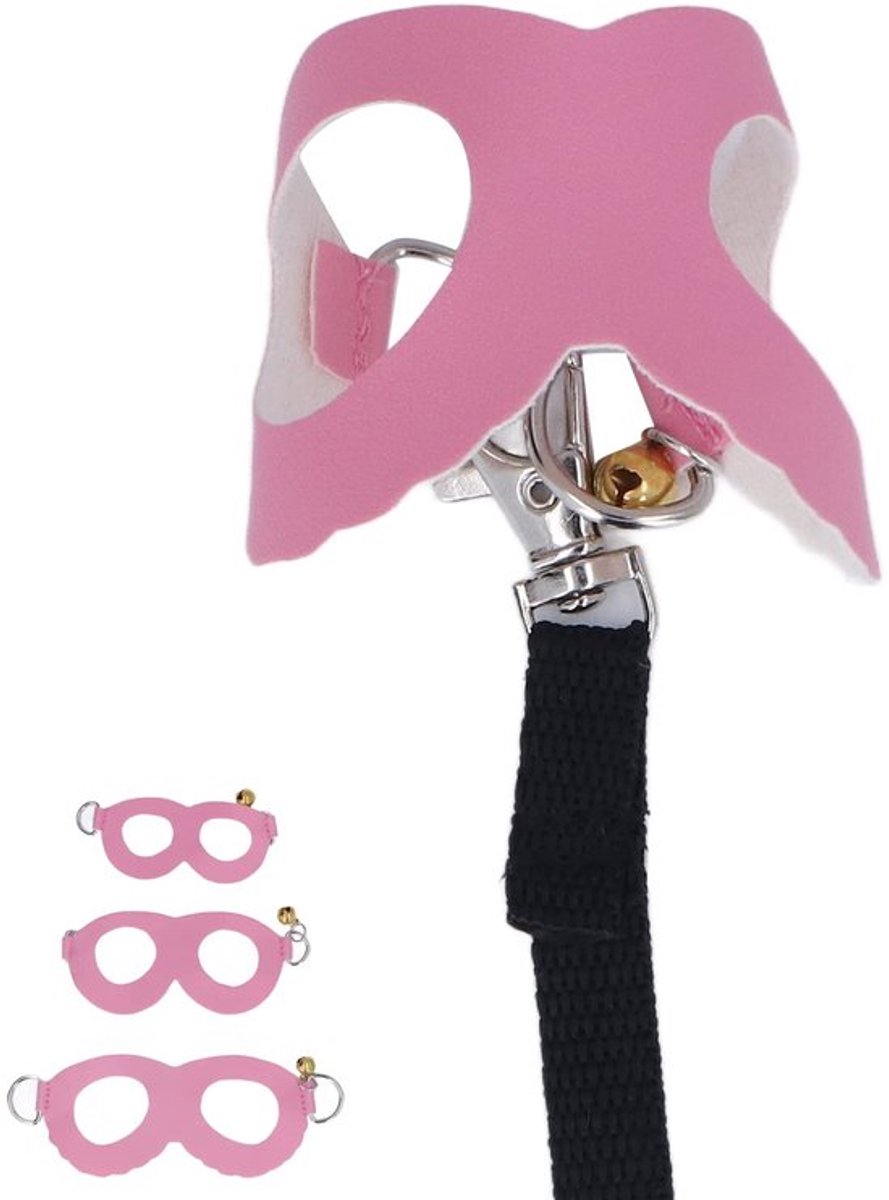 Dailygoody - Harnas Vest en Leiband Set - Hamster Harnas - Ideaal voor kleine