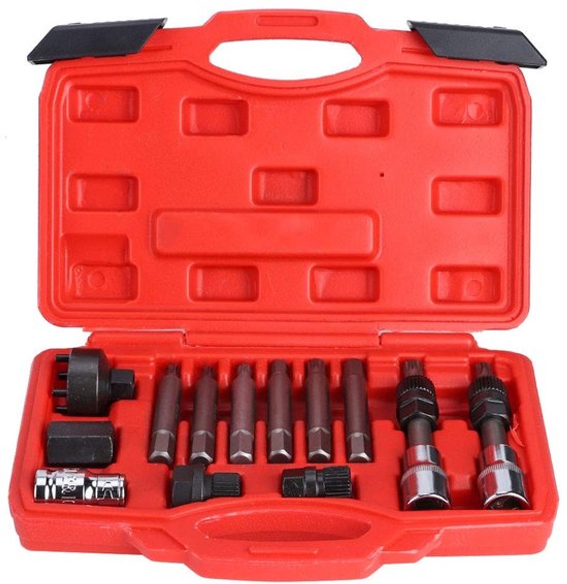 Shopcentral - 13 Piece Socket Wrench Set - Alternator Service Kit - Duurzaam en