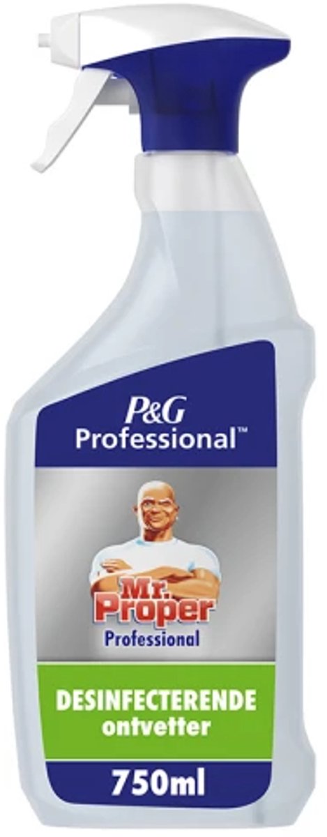 Mr. Proper Desinfecterende Ontvetter, Spray Van 750ml 8001090751973