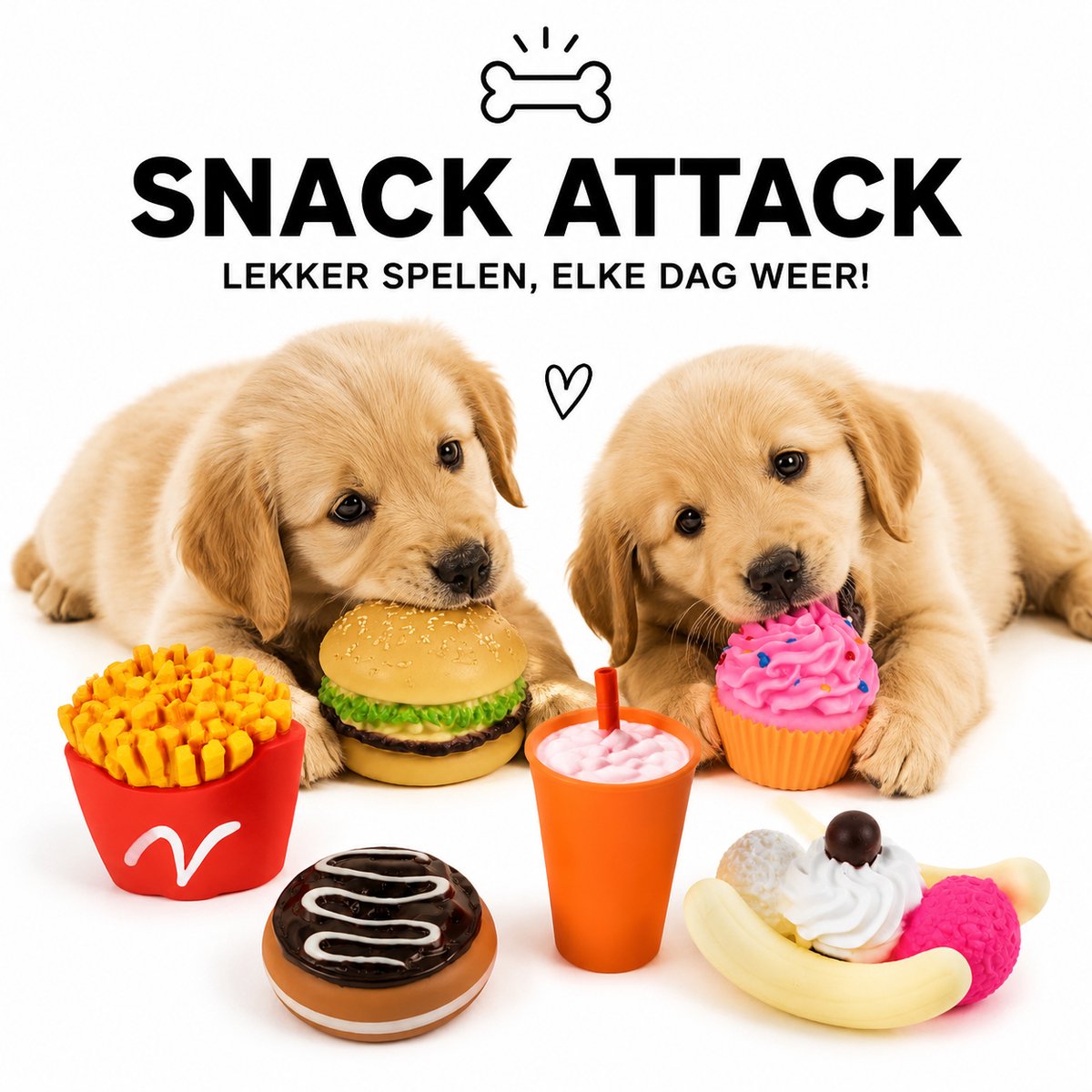 Mini Art Puppy Speelgoedset - Snack Attack thumbnail 2