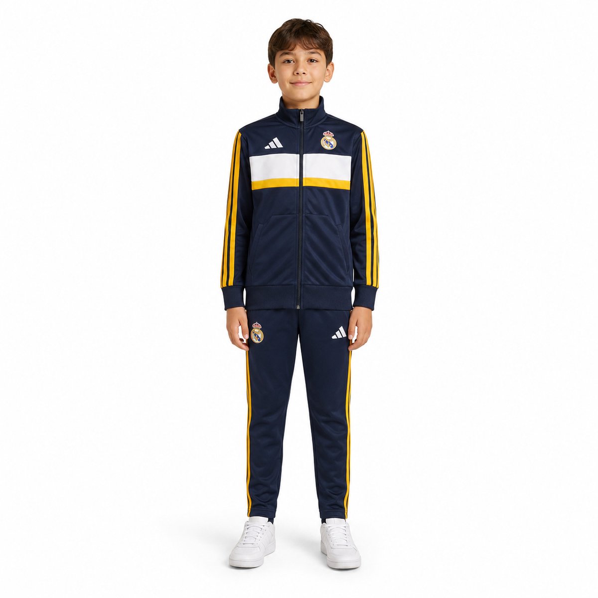 Real Madrid trainingspak Adidas KIDS 16 jaar Blauw