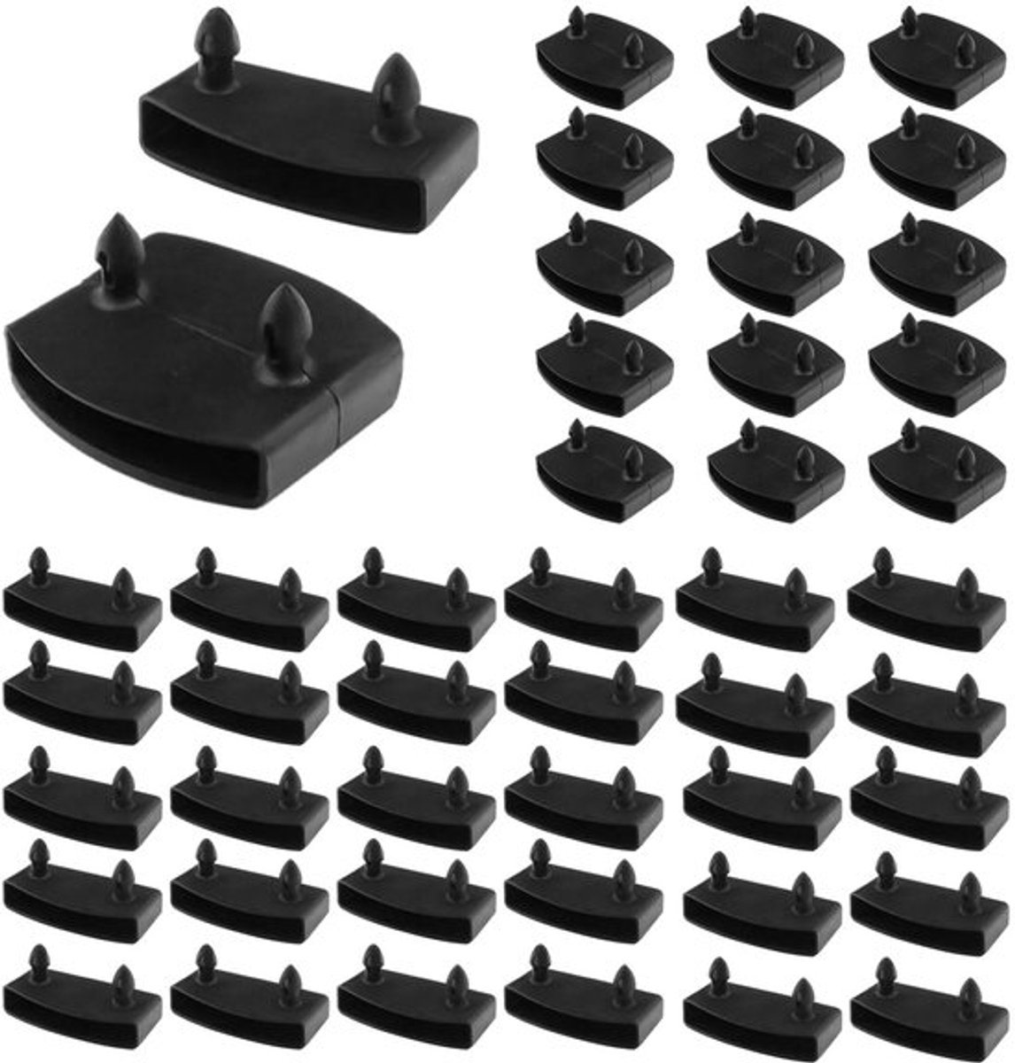 Kunststof doppen voor bedframes - eenvoudige accessoires