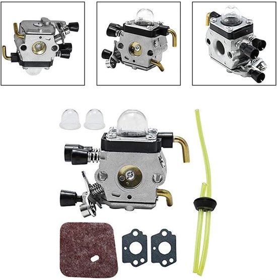 Carburateur Kit - Motoronderdelen Set - Tuinonderhoud Herstellen - Complete Reparatie - 7 Delig - Niet Gespecificeerd — afbeelding 2