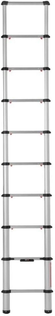 Telescopische Ladder - Uitschuifbare Ladder - Klus Klaren - Compact Ontwerp - 2.6 Meter - Aluminium