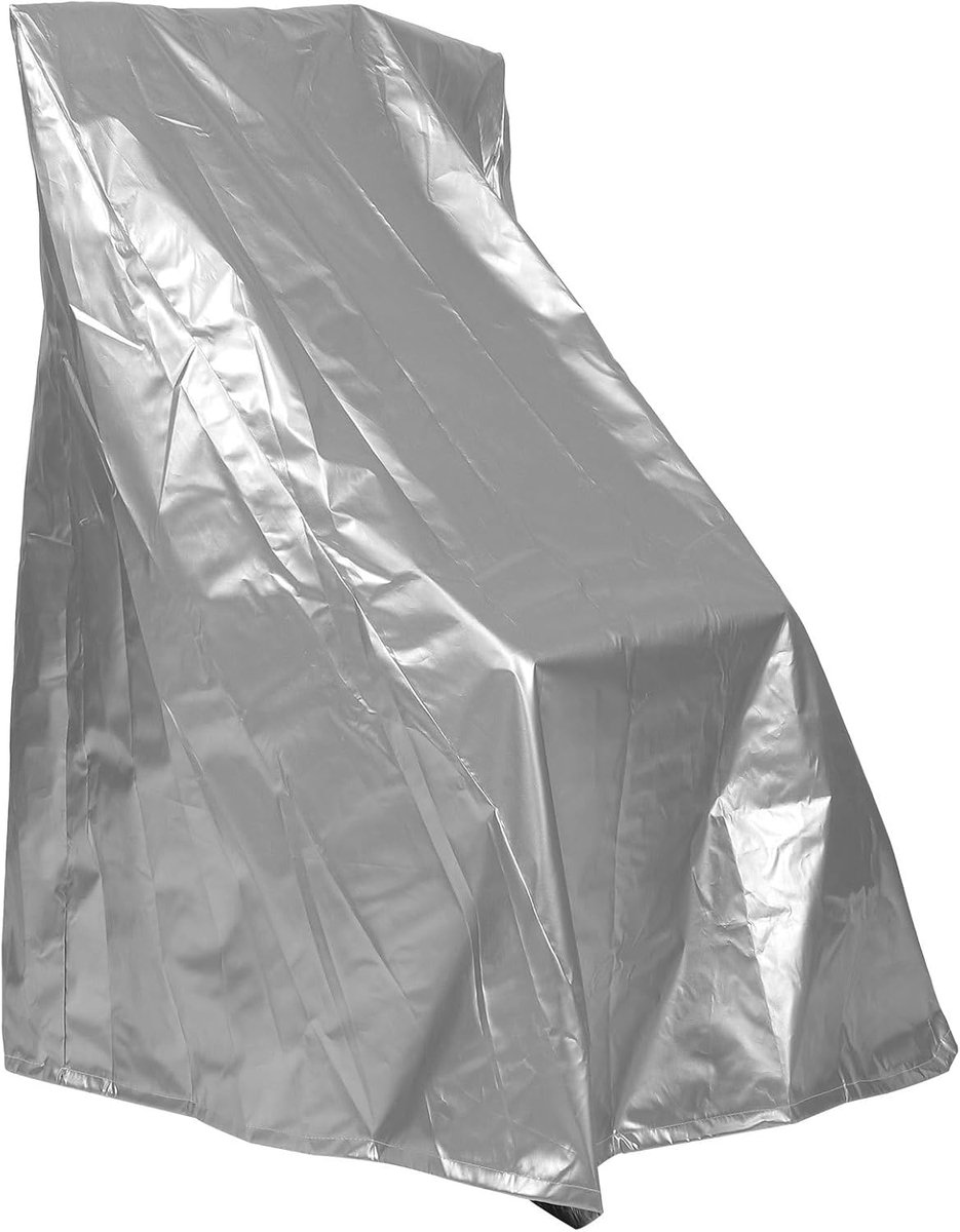 Slanghaspel Beschermhoes - Haspel Cover - Tuin Organisatie - Weerbestendig Ontwerp - 88 x 66 x 63 cm - Zilver