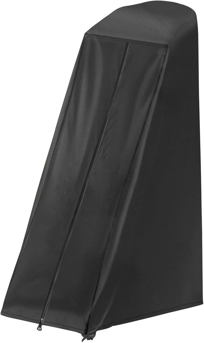 Beschermhoes Fitnessapparaat - Apparaathoes Stofhoes - Apparaat Beschermen - Waterdicht Oxford Materiaal - 119x72x160 cm - Zwart