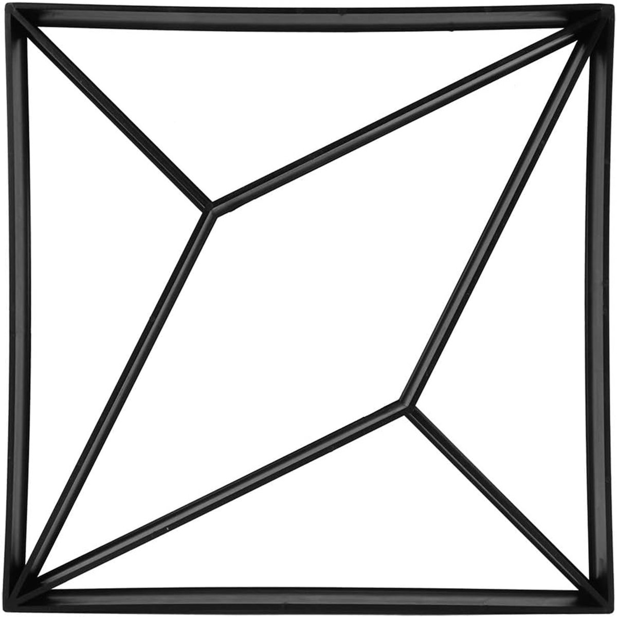 Bestratingsmal Ruit - Beton mal - Tuinpad Maken - Herbruikbaar PP Materiaal - 40.5 cm - Grijs