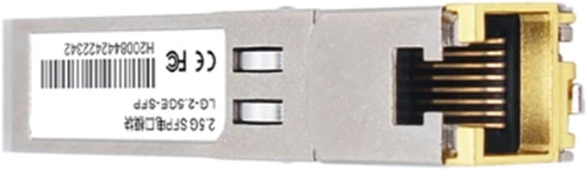 Netwerk Module - Ethernet Transceiver - Data Conversie - 2.5G Optische Verbinding - 100m Bereik - Zwart