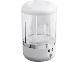 Draagbare Wasmachine - Mini Wasmachine - Dagelijks Gebruik - Draadloze Compacte Kracht - 21.5 x 13.5 x 21.5 cm - Wit