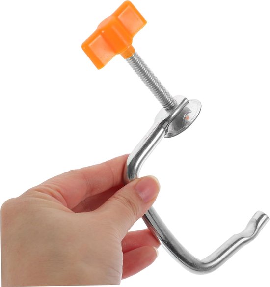 Pastamaker Accessoire - Deegklem Onderdeel - Zelf Pasta Maken - Verstelbare Klem - 15.5x6.5x2.7cm - Zilverkleurig van Pastamaker — afbeelding 4