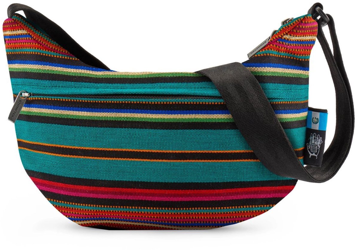 Ethnotek Bagan M - Schoudertas / Moon Bag - Crossbody - 4L