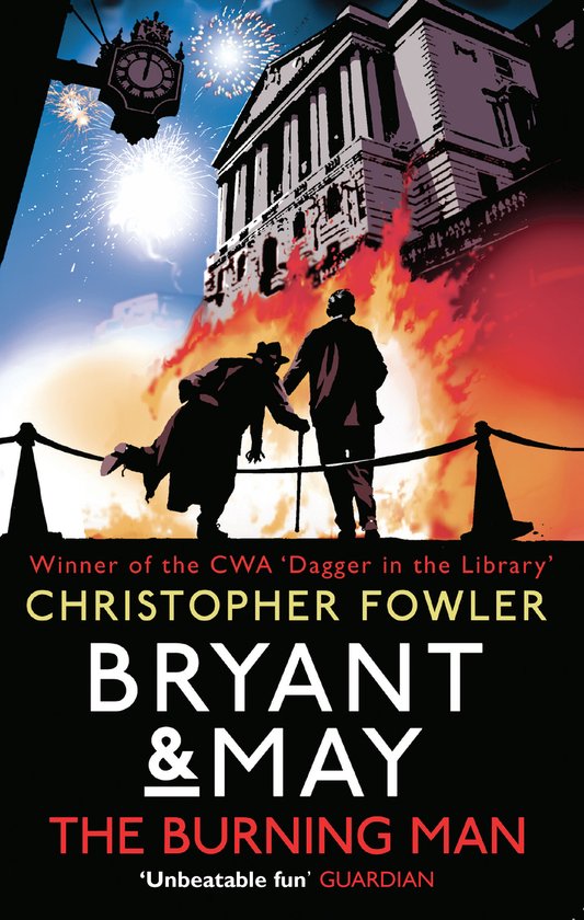 Bryant & May The Burning Man - cover