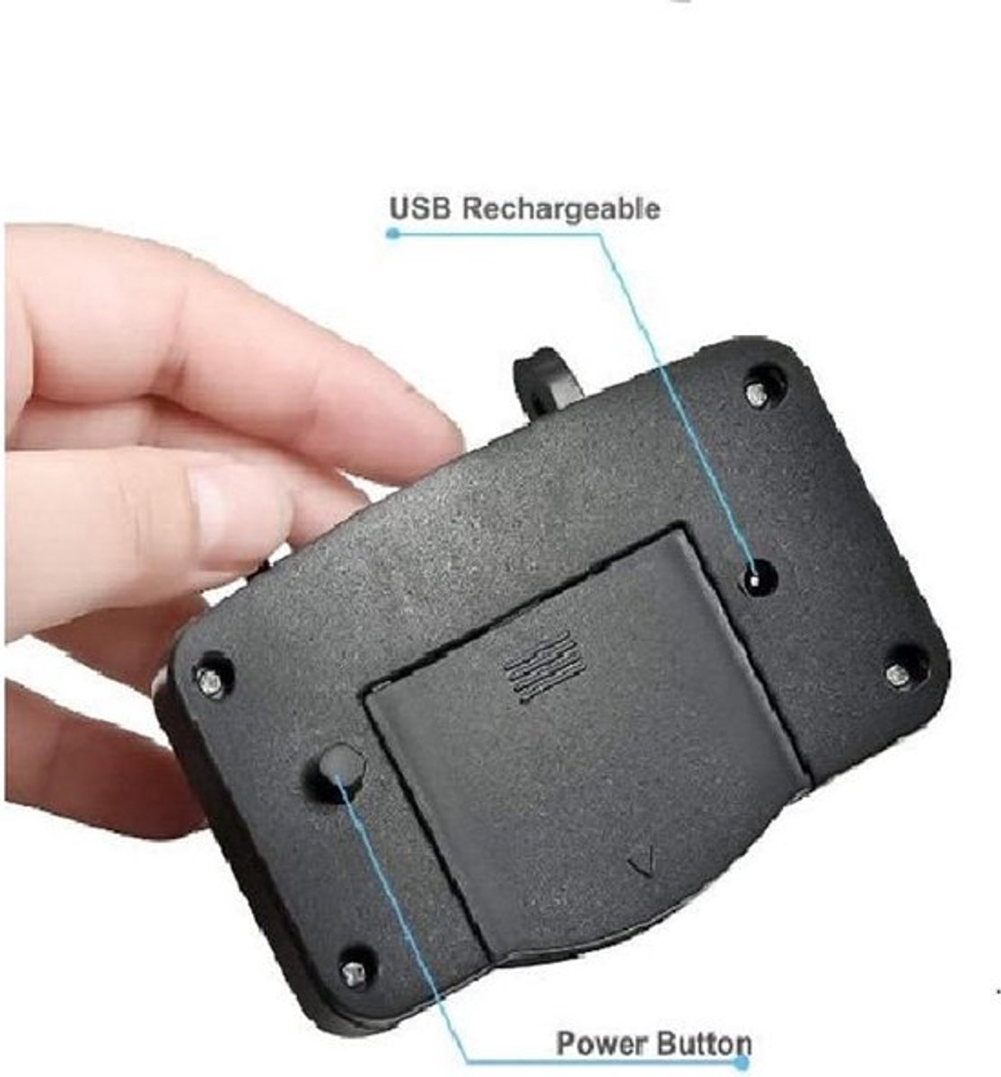 Handfree LED visor clipped lichten compact van Shopcentral