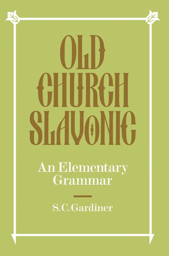 Old Church Slavonic - cover
