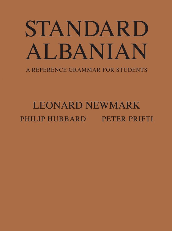 Standard Albanian - cover