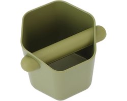 Koffieklopbox - Koffiedikbak - Espresso Afval - Stille Verwijdering - 600 ml - Groen