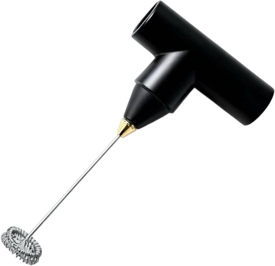 Elektrische Handmixer - Draadloze Klopper - Keuken Maken - Roestvrij Staal - Compact Design - Zwart — afbeelding 5